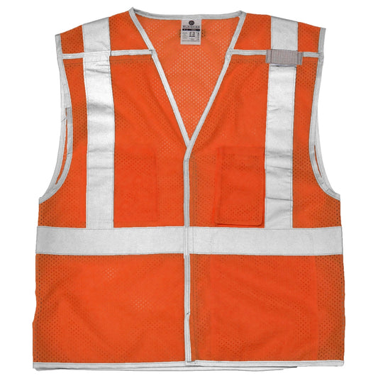 Orange Safety Vest - Kishigo - Breakaway Design