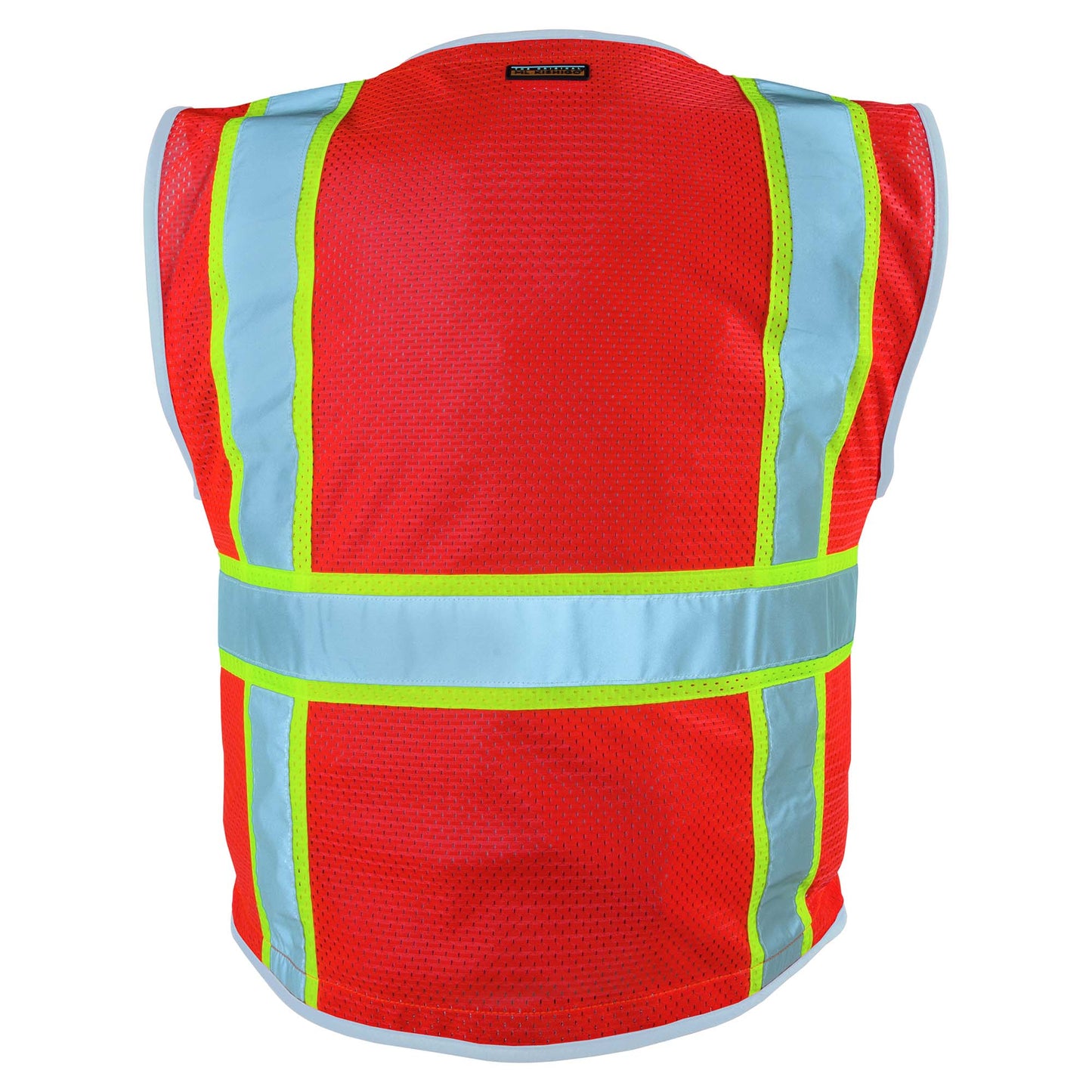 Fluorescent Red Safety Vest - Kishigo - Heavy Duty Mesh