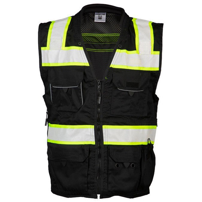 Black Safety Vests - Kishigo - Enhanced Visibility Design