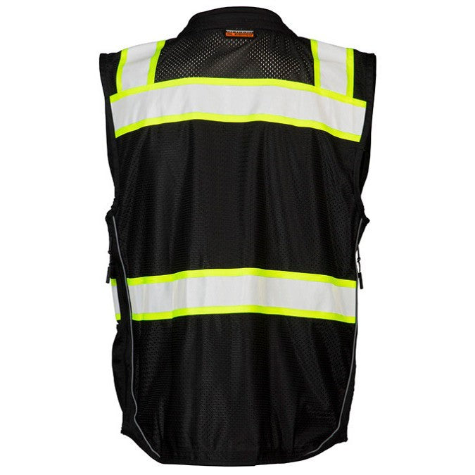 Black Safety Vests - Kishigo - Enhanced Visibility Design