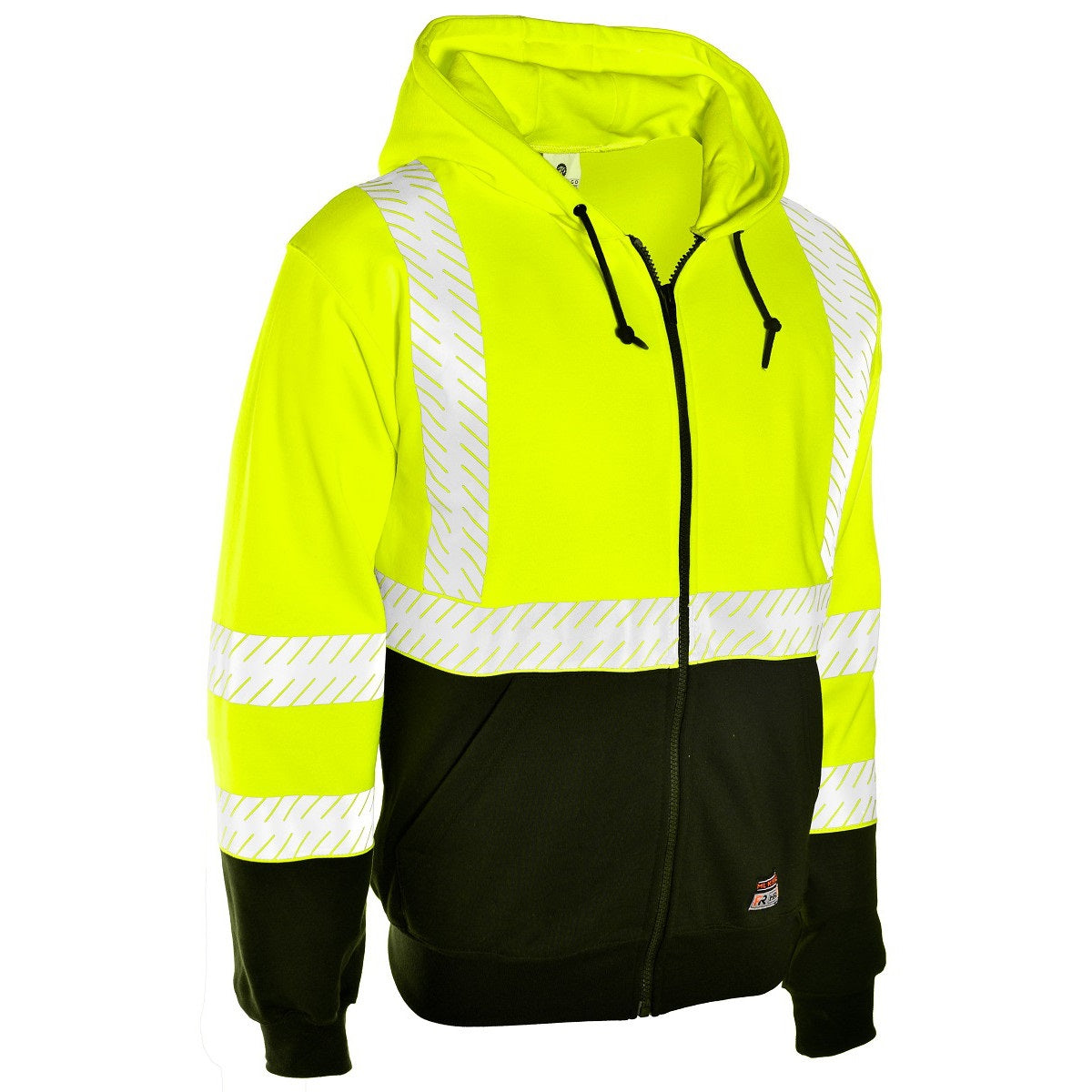 Yellow/Lime Safety Sweatshirt - Kishigo - Flame Resistant