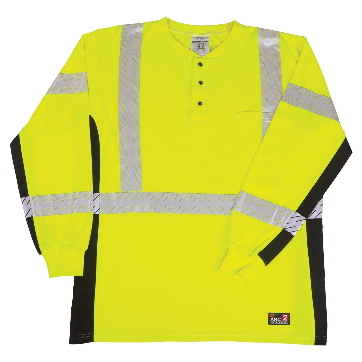 Yellow/Lime Safety Shirts - Kishigo - Flame Resistant