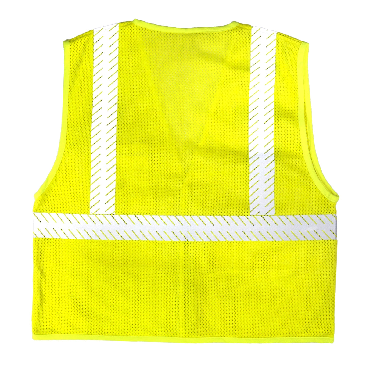 Yellow/Lime Safety Vest - Kishigo - Breathable Mesh Fr