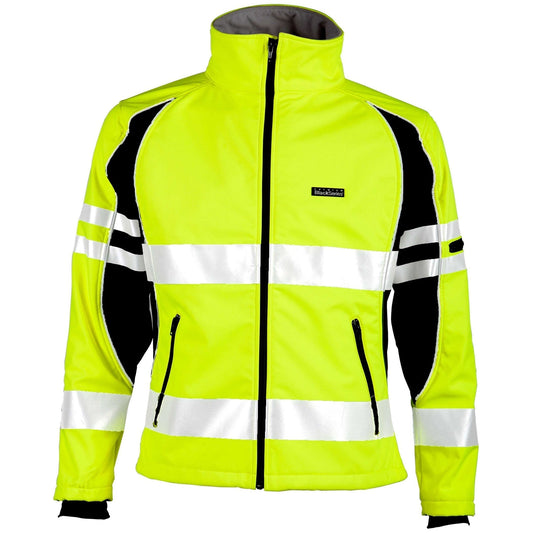 Yellow/Lime Safety Jacket - Kishigo - Soft Shell Design