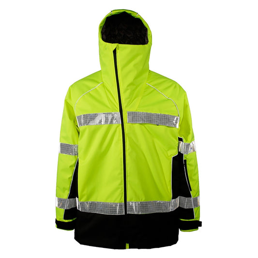Yellow/Lime Safety Jacket - Kishigo - Reflective Design