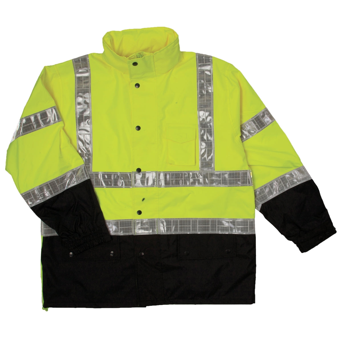 Yellow/Lime Rain Jacket - Kishigo - Waterproof Design