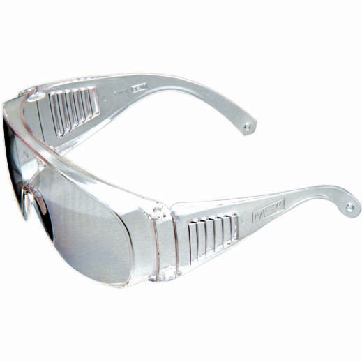 Clear Anti-Fog Lens Glasses - MSA - Adjustable Fit