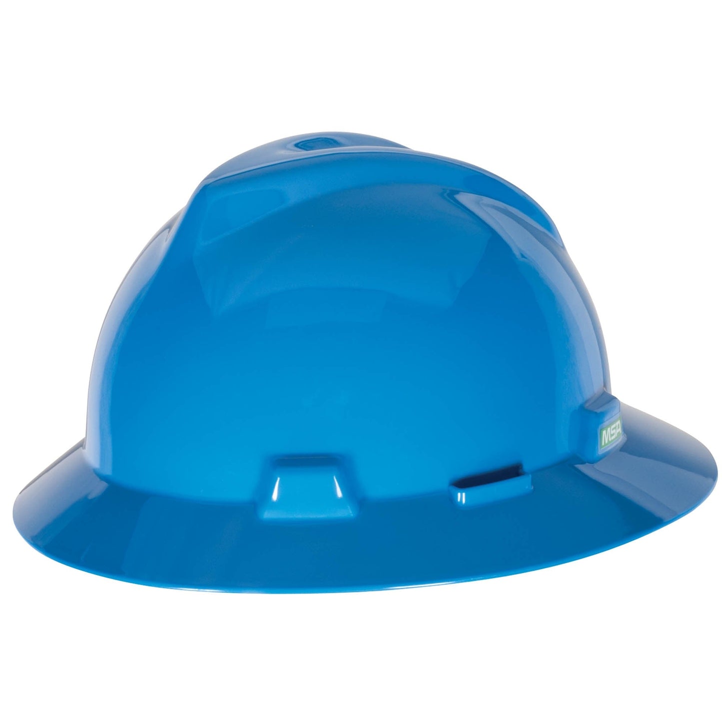 Red Hard Hats - MSA - V-Gard Full Brim Design