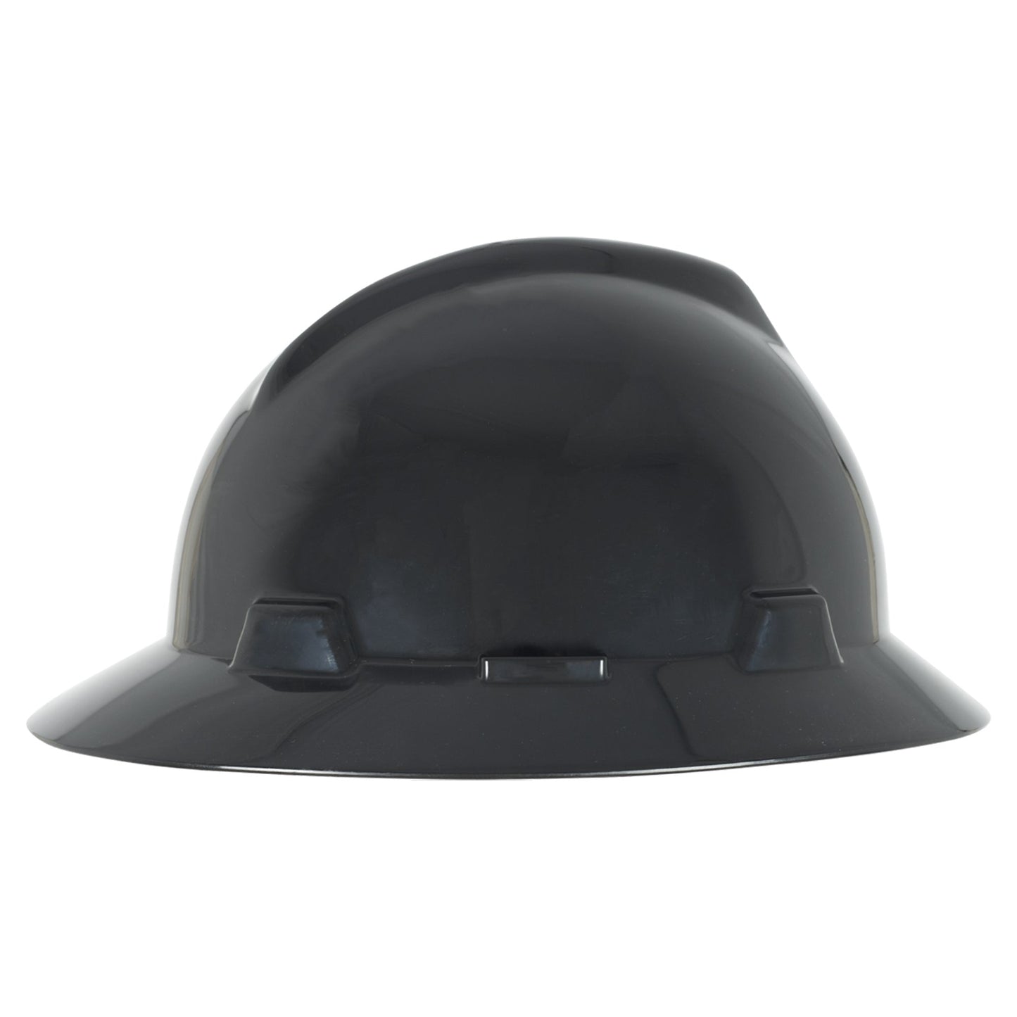 Red Hard Hats - MSA - V-Gard Full Brim Design