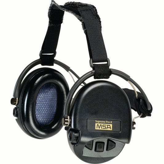 Black Ear Muffs - MSA - Amplified Sound Protection
