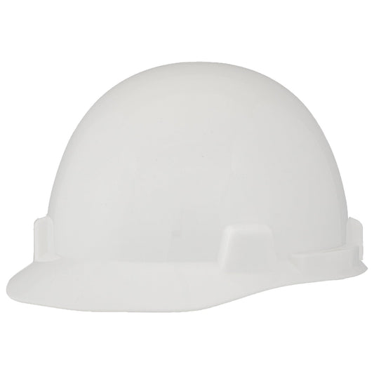White Hard Hats - MSA - Smoothdome Safety Cap
