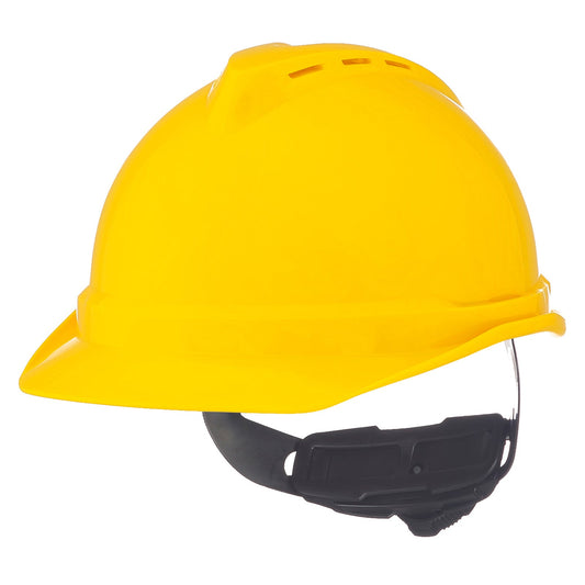 Yellow Hard Hats - MSA - V-Gard 500 Style Vented
