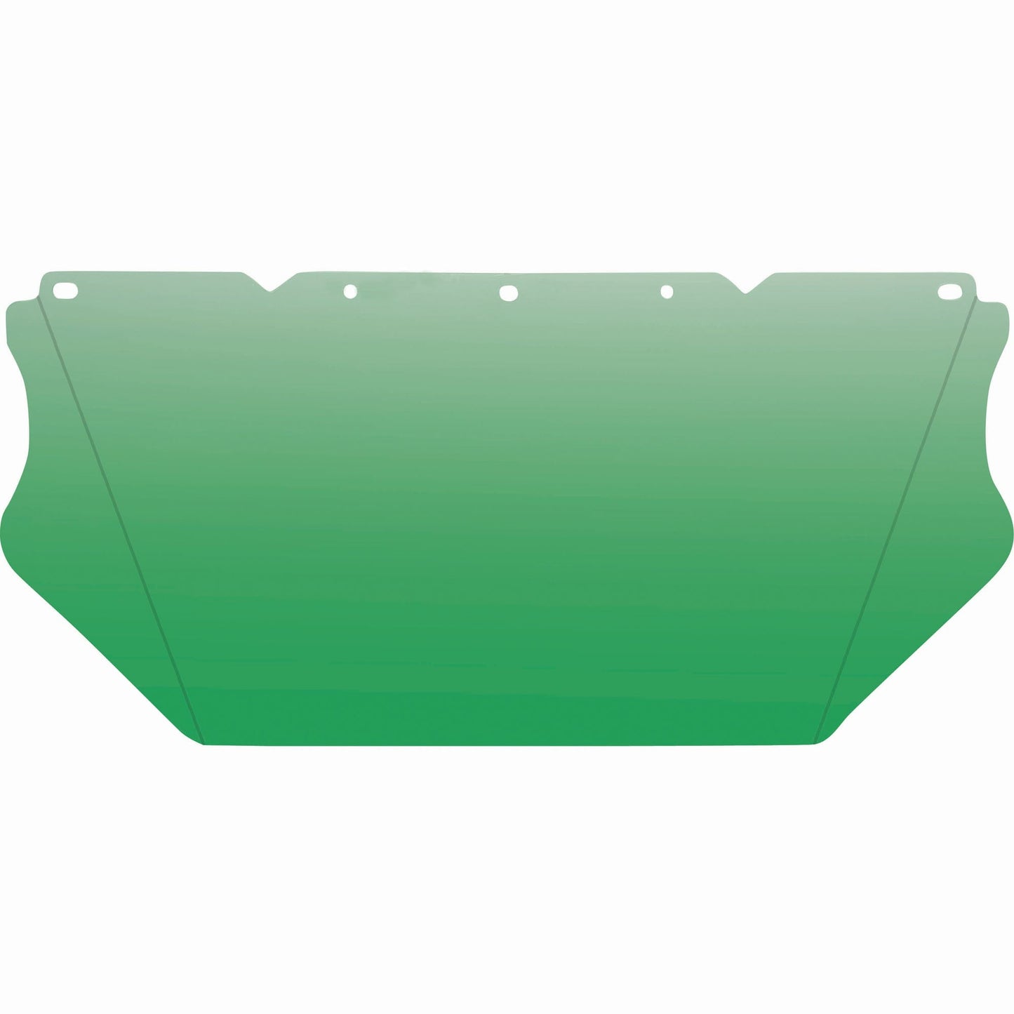 Green Tint Face Shields - MSA - Anti-Fog Protection