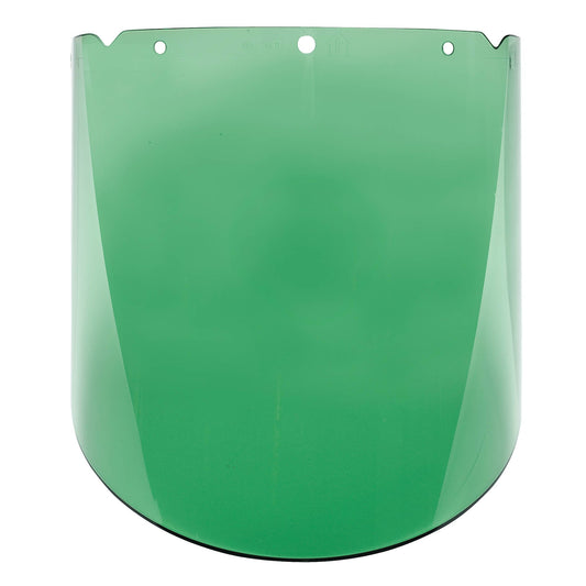 Green Tinted Face Shields - MSA - Impact Resistant