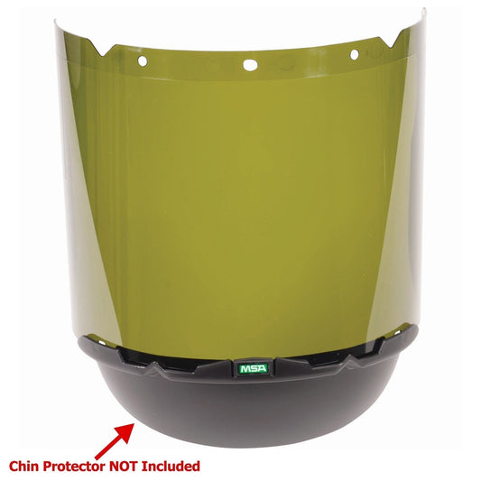 Shade 3 IR Face Shields - MSA - Durable Polycarbonate