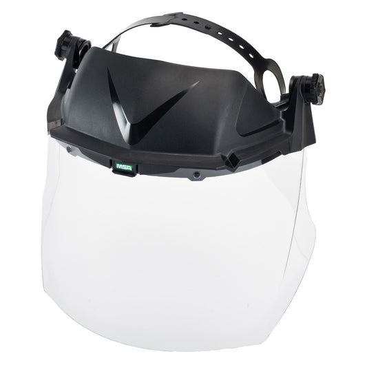 Clear Faceshield Combo Kits - MSA - Adjustable Headgear