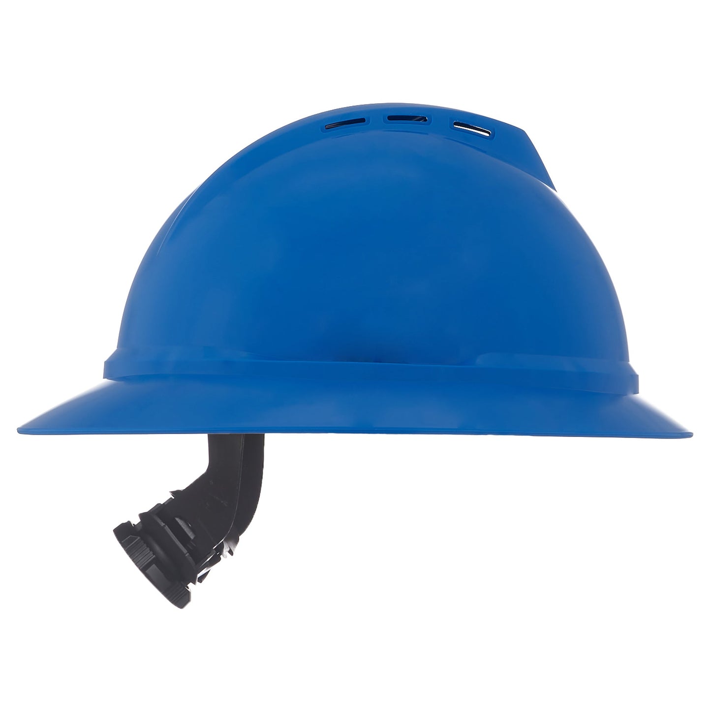 White Hard Hats - MSA - Vented Full Brim Design