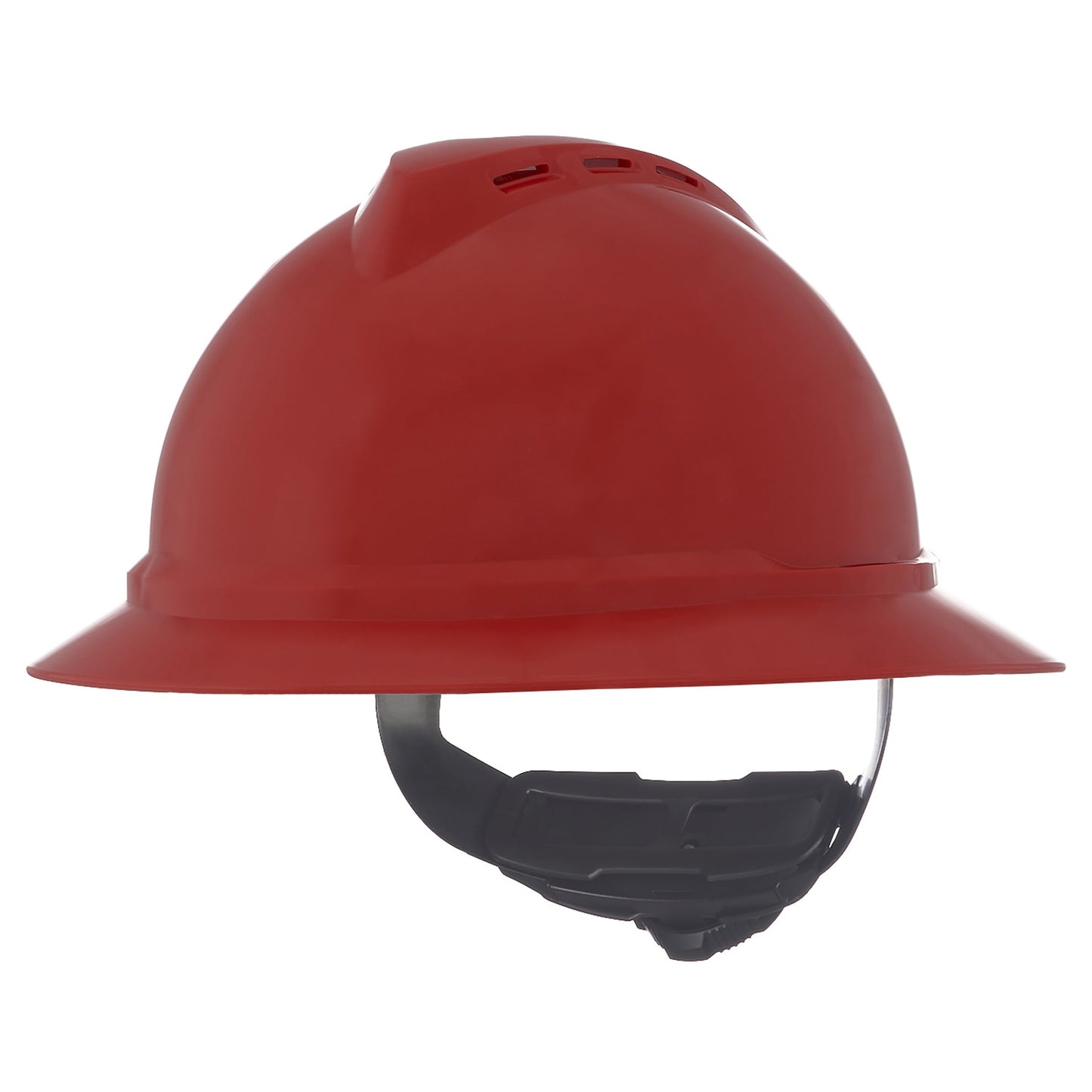 White Hard Hats - MSA - Vented Full Brim Design