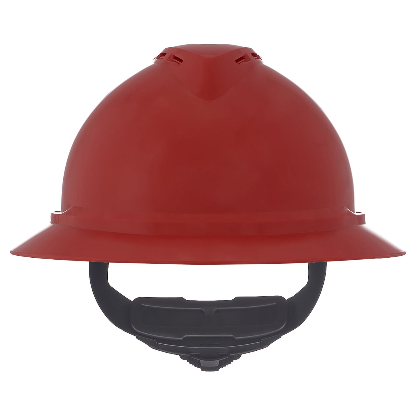 White Hard Hats - MSA - Vented Full Brim Design