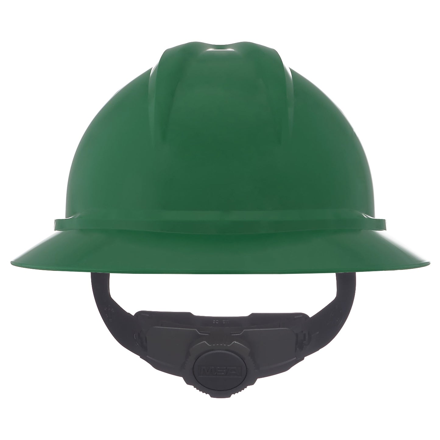 White Hard Hats - MSA - Vented Full Brim Design