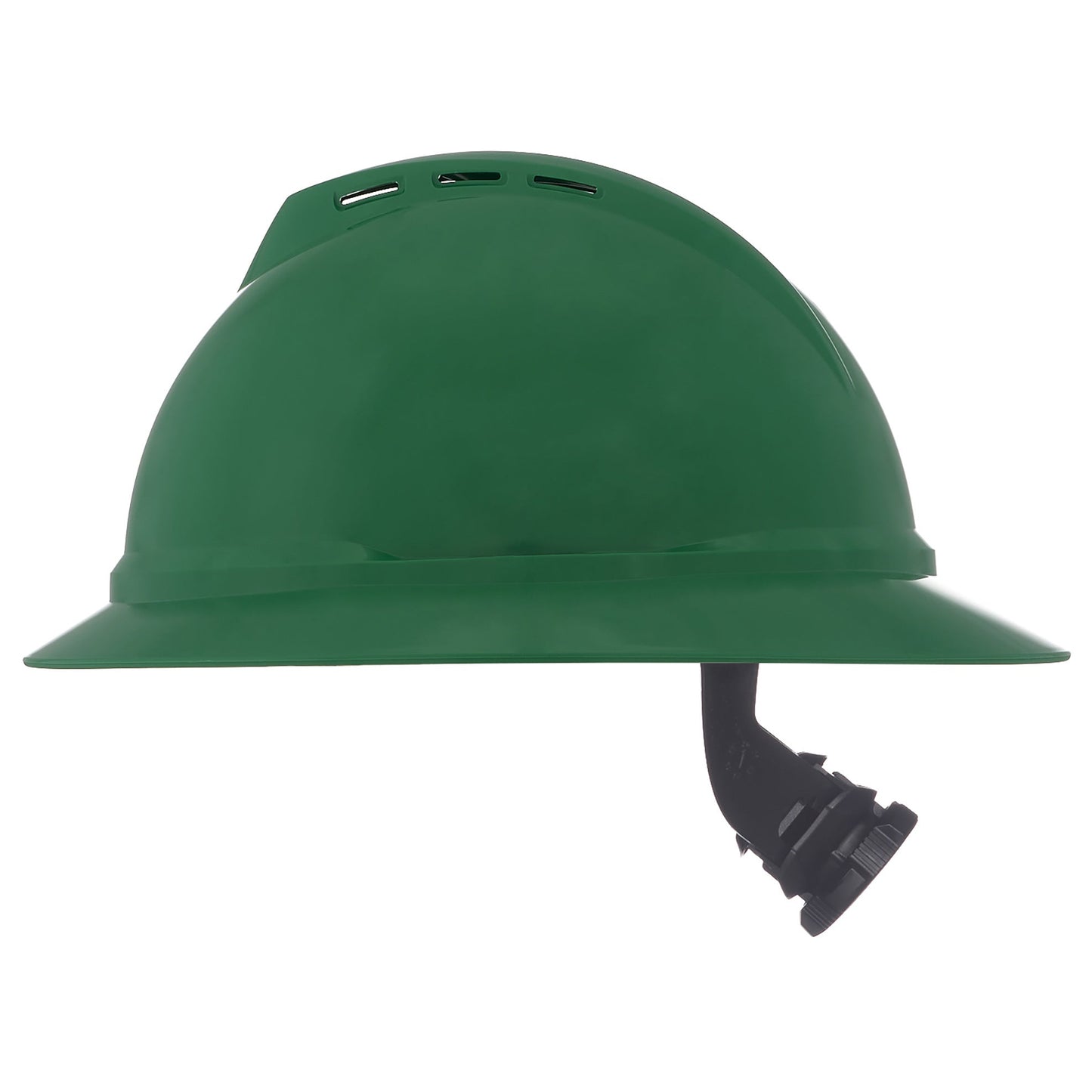 White Hard Hats - MSA - Vented Full Brim Design