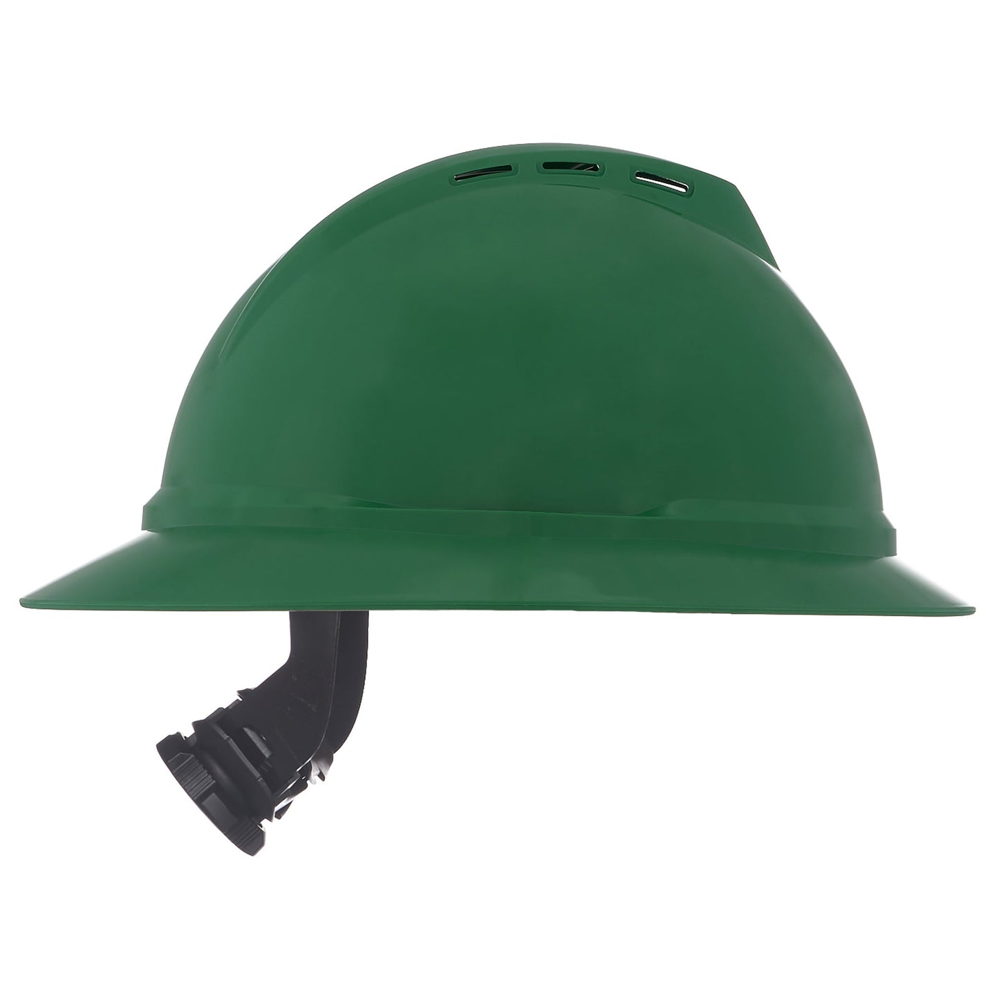 White Hard Hats - MSA - Vented Full Brim Design