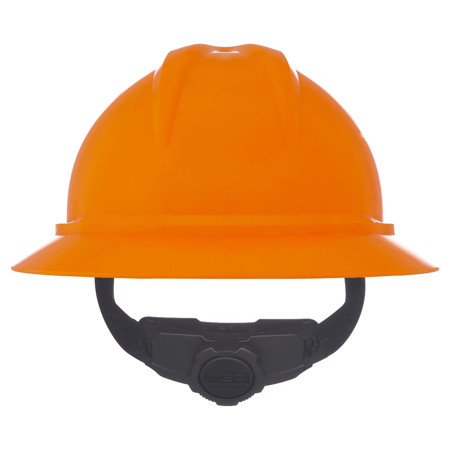White Hard Hats - MSA - Vented Full Brim Design