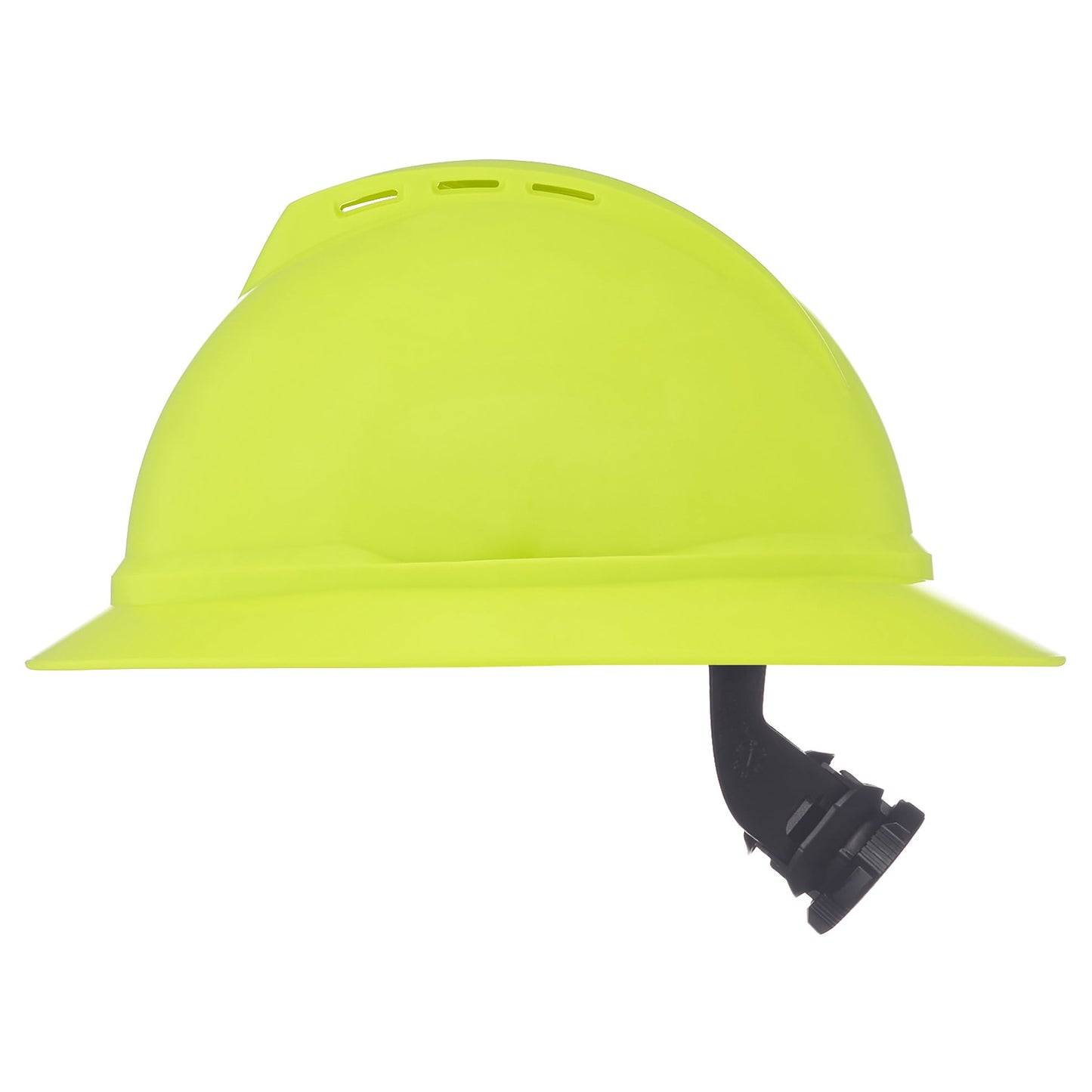 White Hard Hats - MSA - Vented Full Brim Design