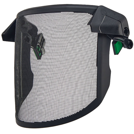 Black Face Shields - MSA - Fog-Proof Mesh Design