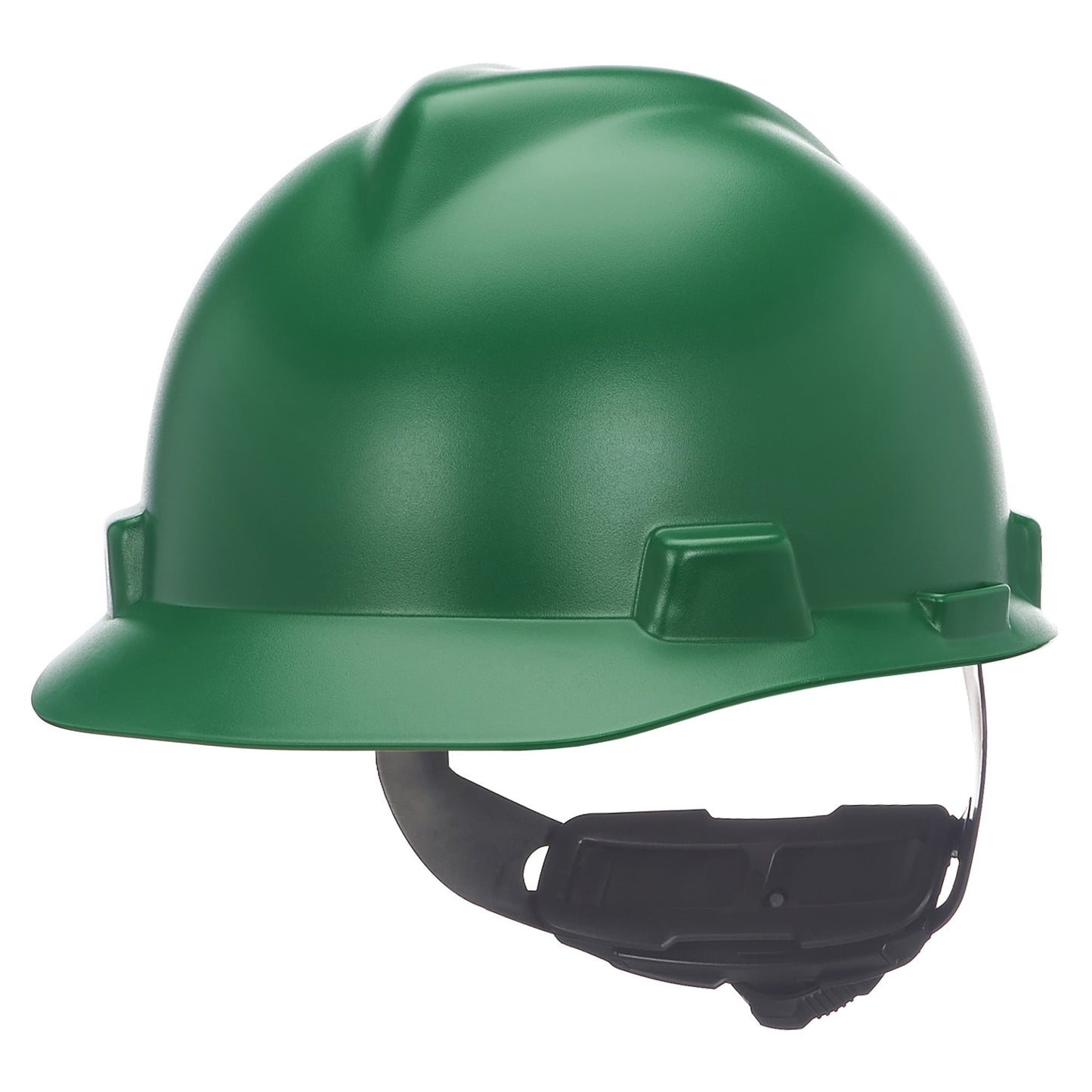Matte White Hard Hats - MSA - V-Gard Cap Style