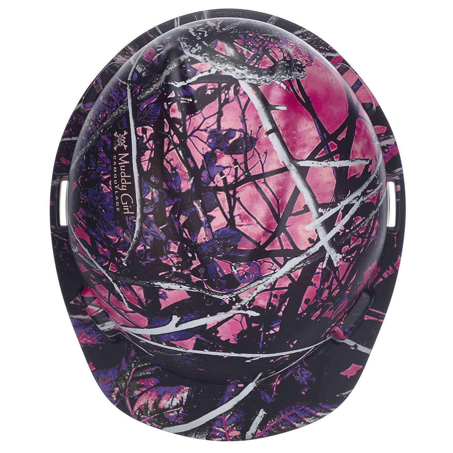 Muddy Girl Hard Hats - MSA - Durable Hydro Dip Design