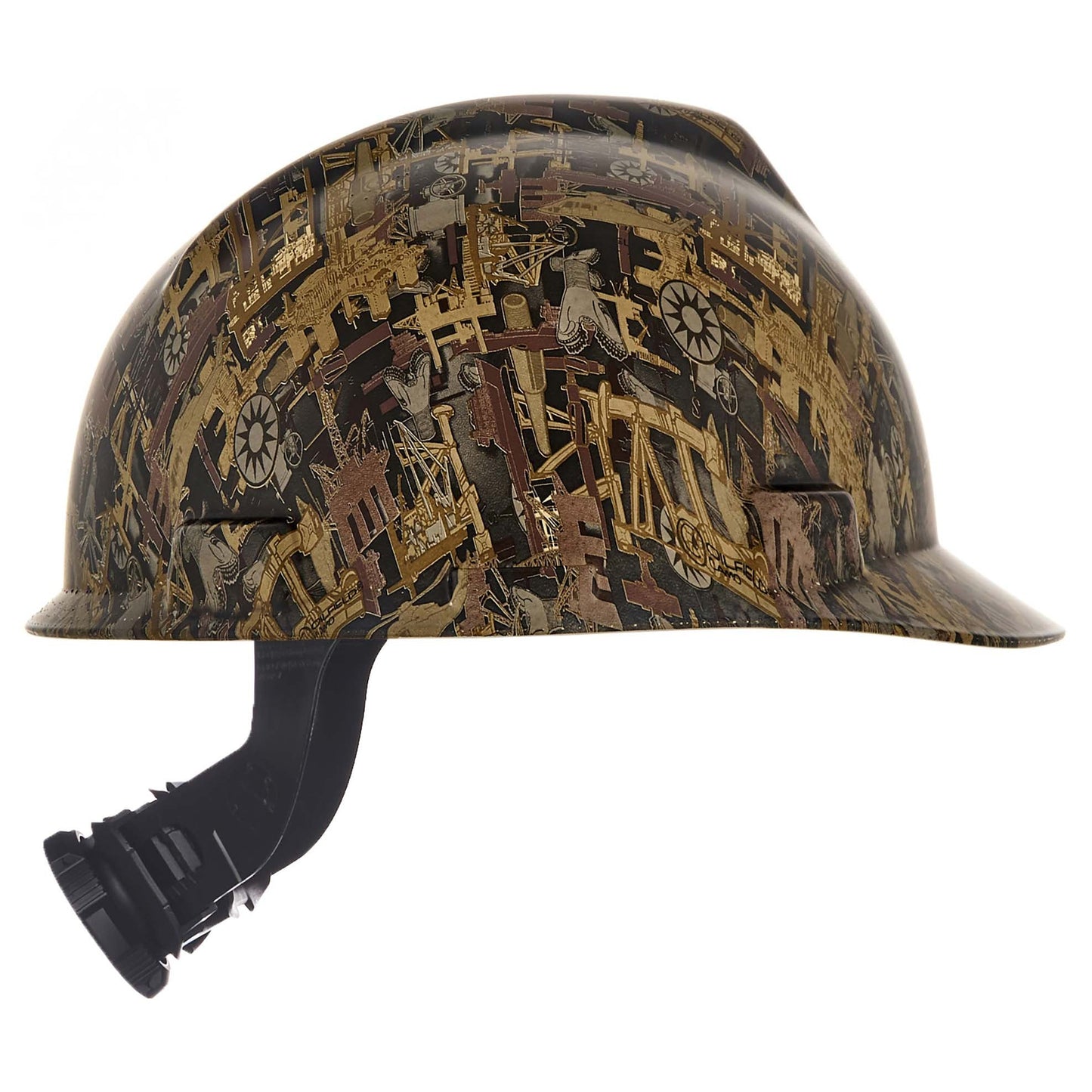 Muddy Girl Hard Hats - MSA - Durable Hydro Dip Design