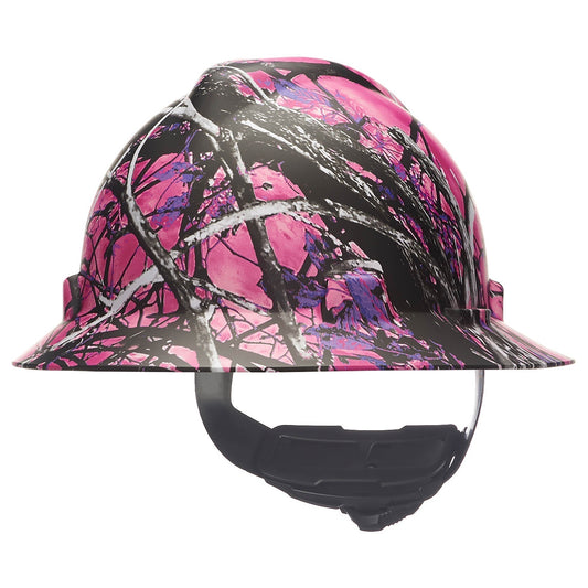 Muddy Girl Hard Hats - MSA - Stylish Hydro Dip Design