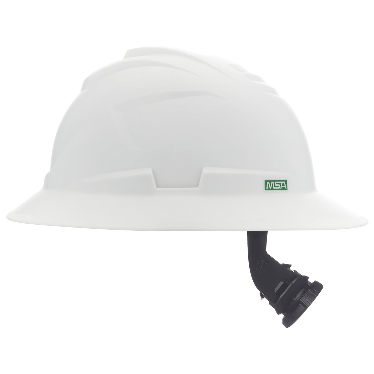 White Hard Hats - MSA - Full Brim Comfort