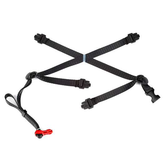 Black Chin Straps - MSA - Durable Nylon Material