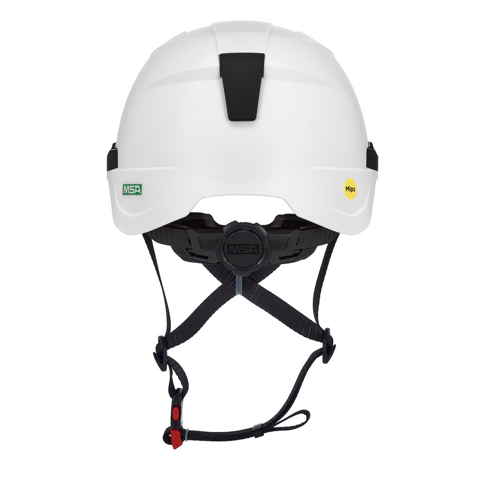 White Hard Hats - MSA - V-Gard H2 With Mips System