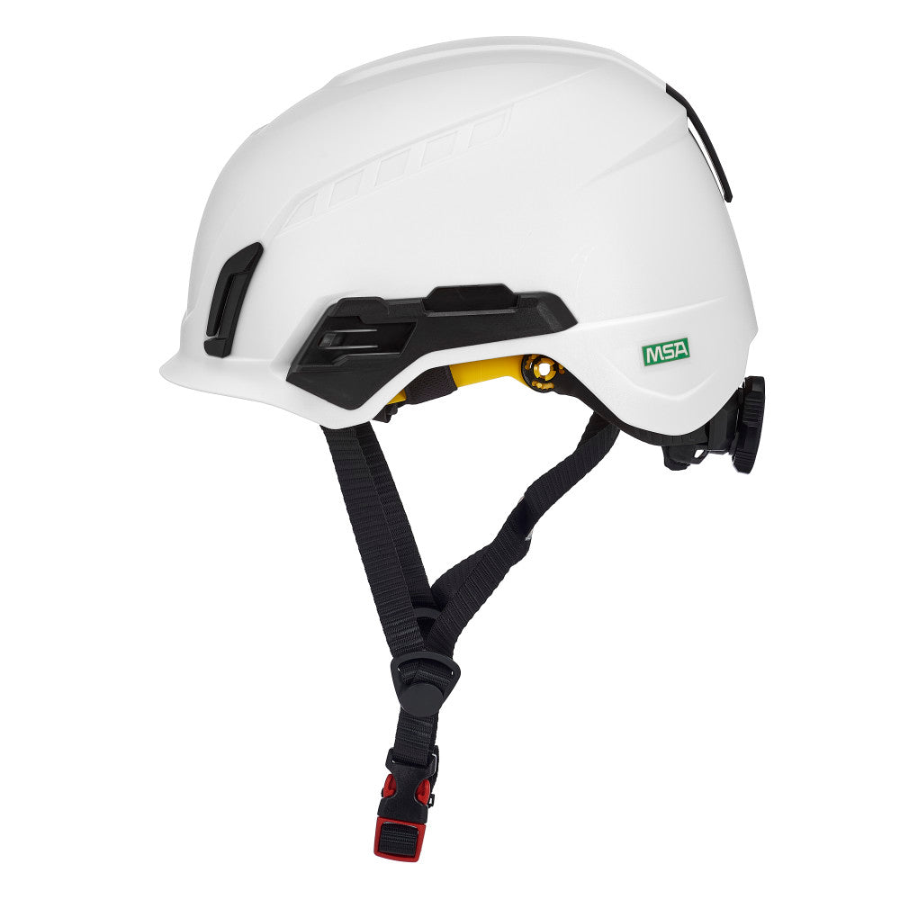 White Hard Hats - MSA - V-Gard H2 With Mips System