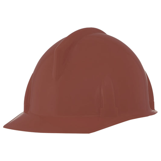 Brown Hard Hats - MSA - Lightweight Polycarbonate