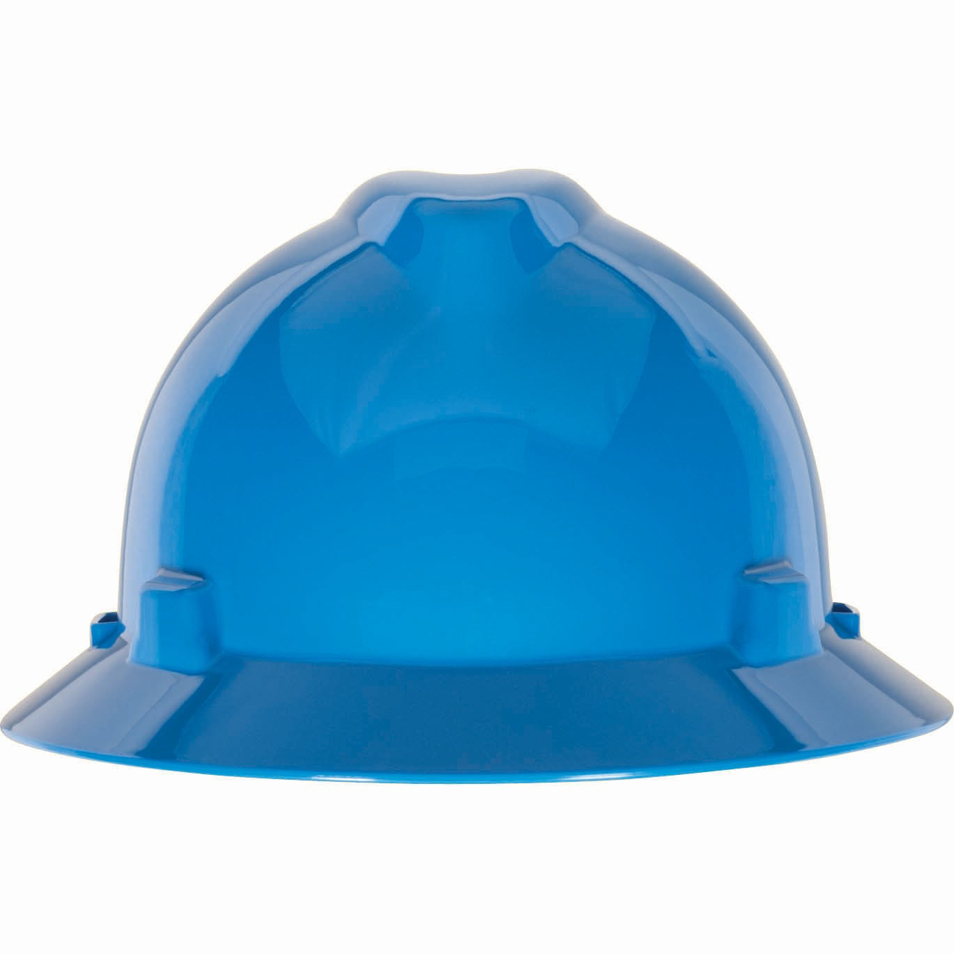 Silver Hard Hats - MSA - Full Brim Design