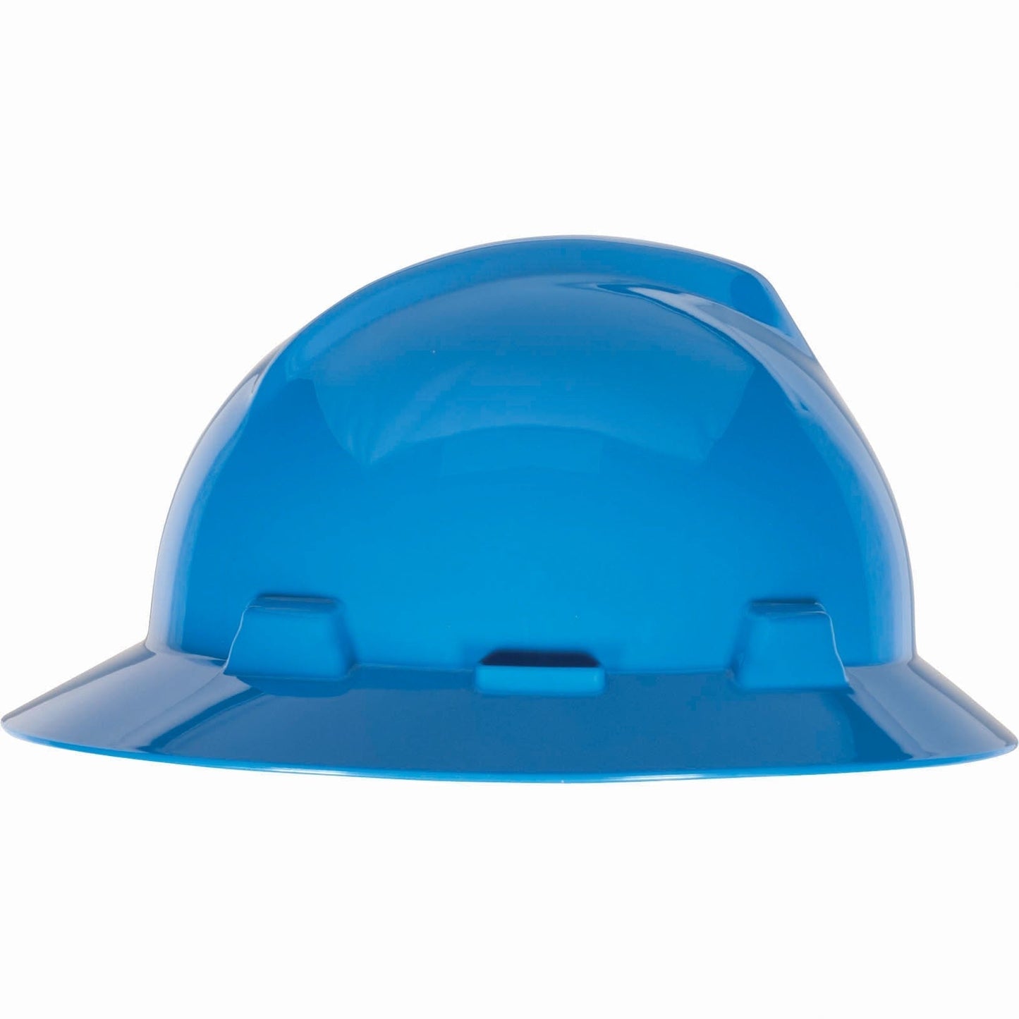 Silver Hard Hats - MSA - Full Brim Design