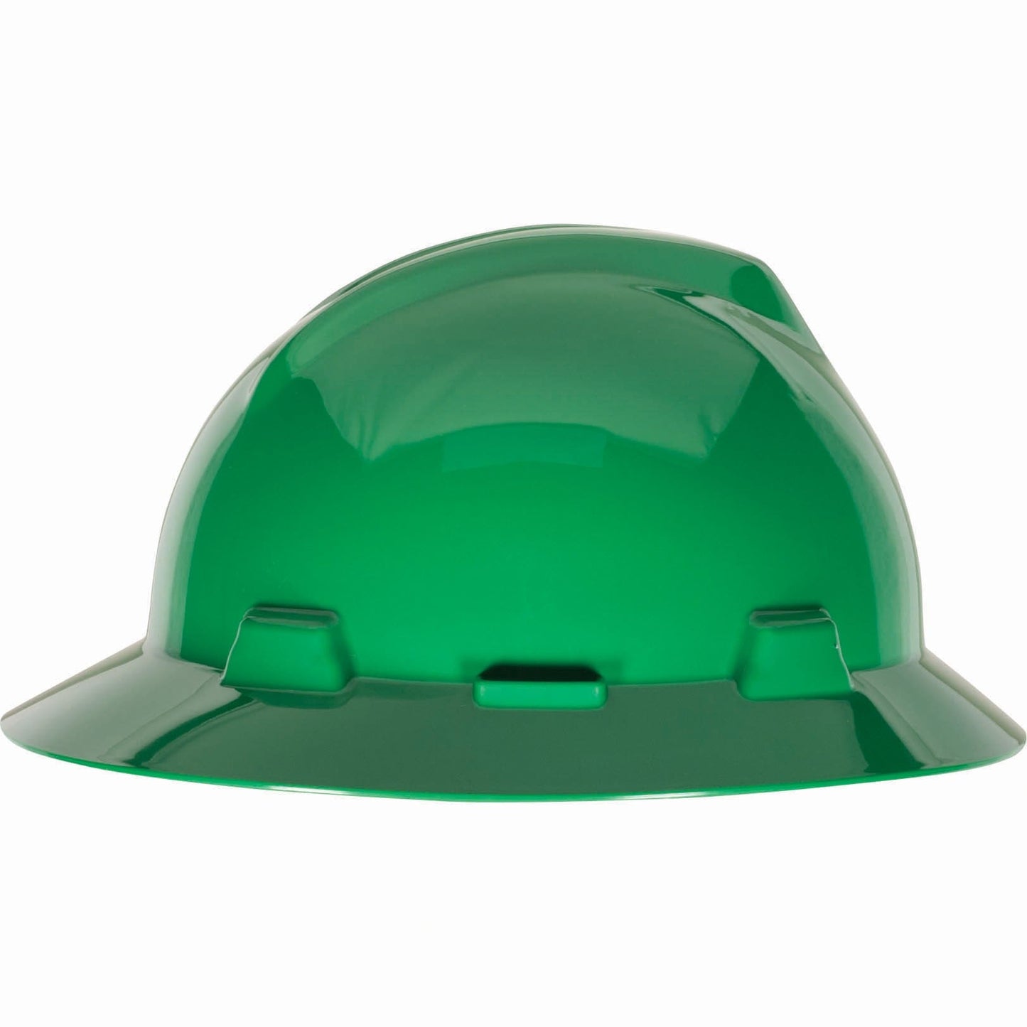 Silver Hard Hats - MSA - Full Brim Design