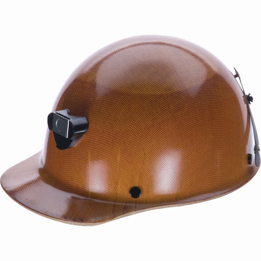 Natural Tan Hard Hats - MSA - Heat Resistant Cap