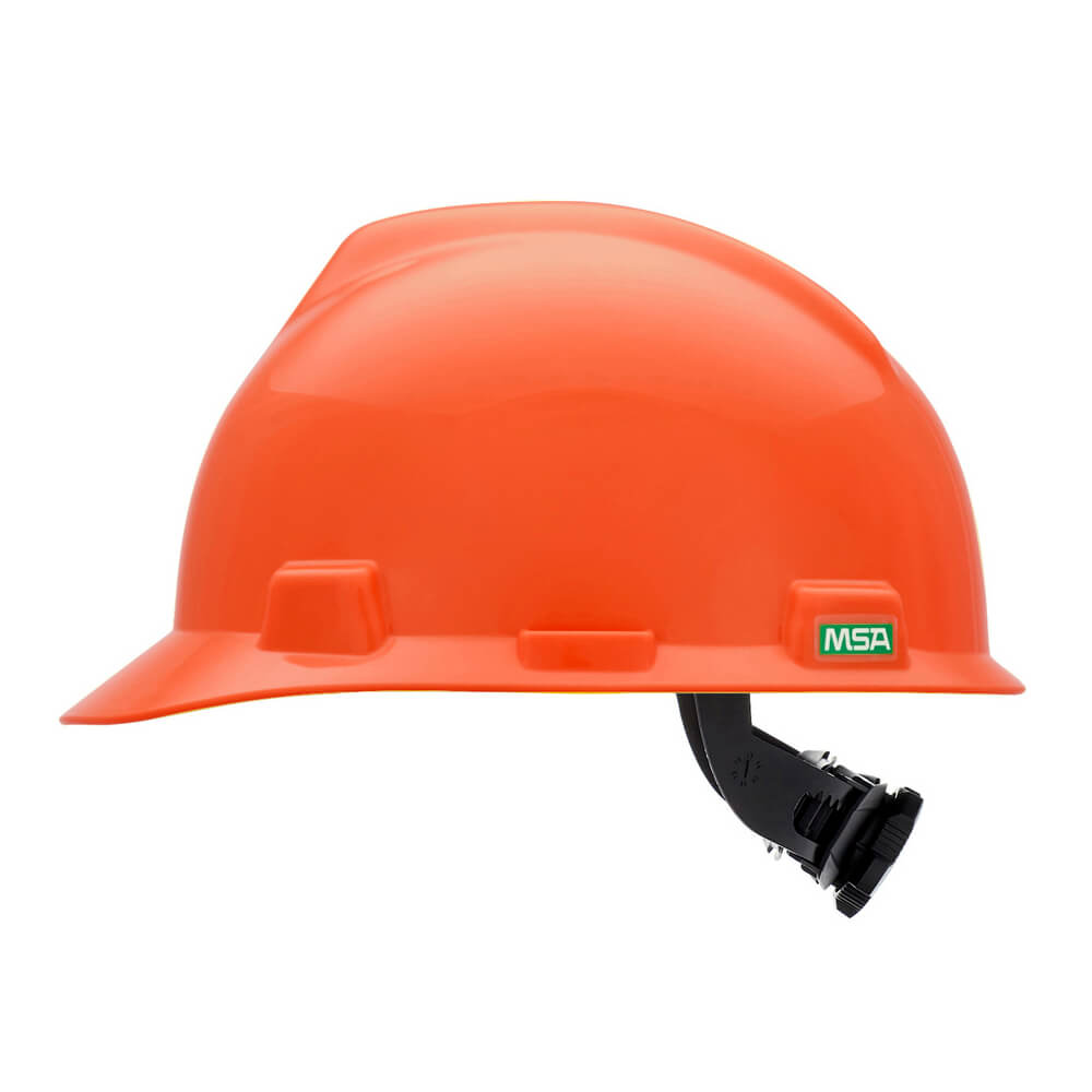 Magenta Hard Hats - MSA - Durable V-Gard Cap Style