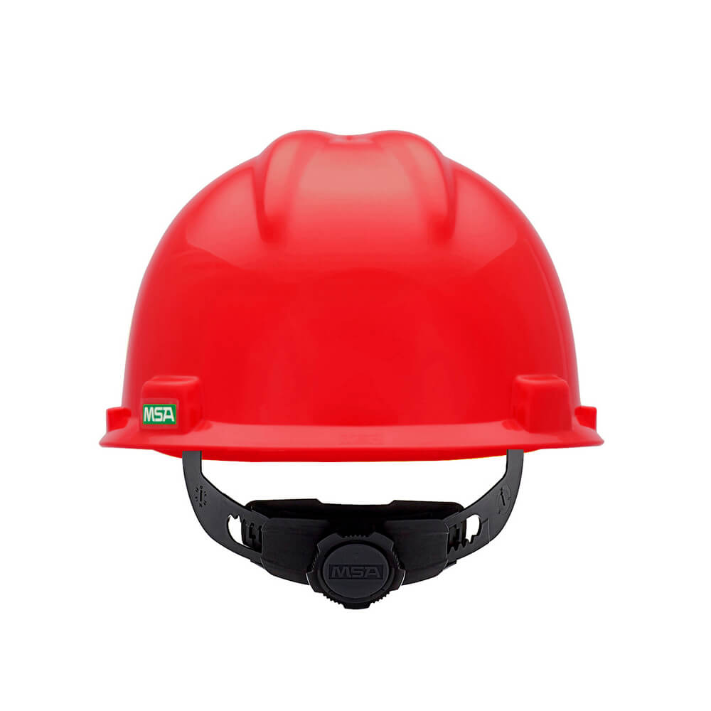 Magenta Hard Hats - MSA - Durable V-Gard Cap Style