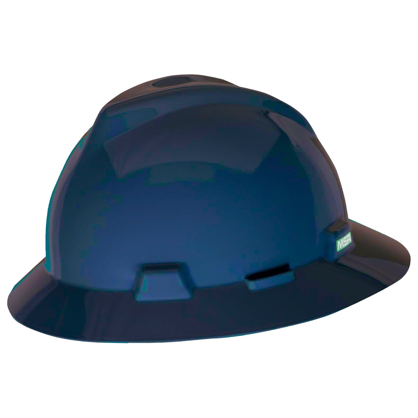 Silver Hard Hats - MSA - Full Brim Design