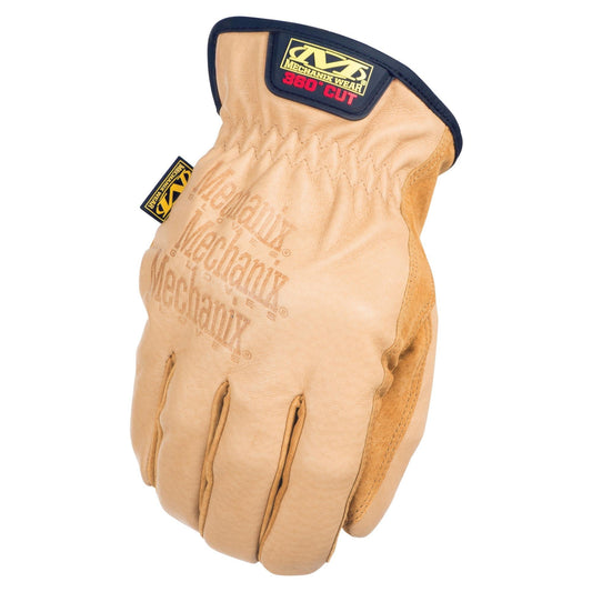 Brown Performance Gloves - Mechanix - Durable Leather