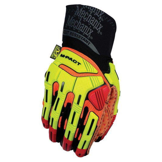Yellow/Lime/Orange Performance Gloves - Mechanix - High-Dex