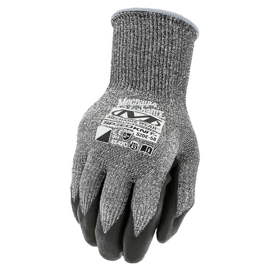 Black Cut-Resistant String Knit Gloves - Mechanix - Durable Grip
