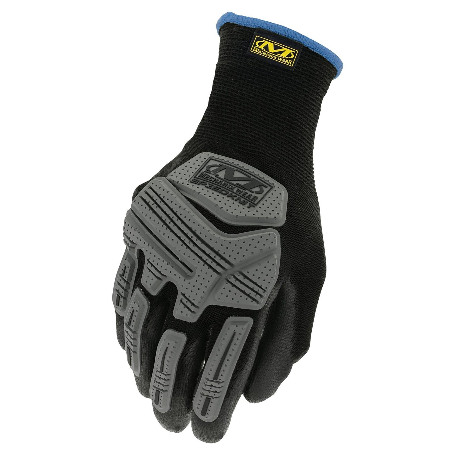 Black String Knit Gloves - Mechanix - High Dexterity