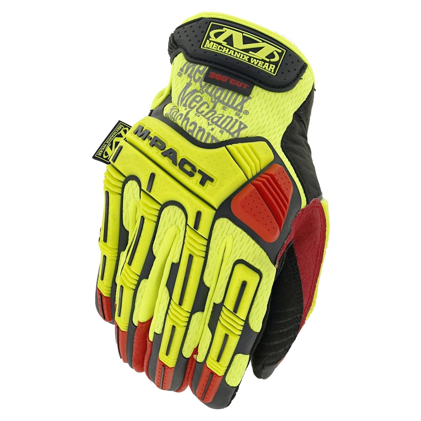 Yellow/Lime/Black Performance Gloves - Mechanix - Cut Resistant